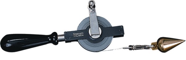 Encontraproduto.com.br - Trena de Profundidade com fita de aço 20 m x 13 mm C507MDB-25M - STARRETT