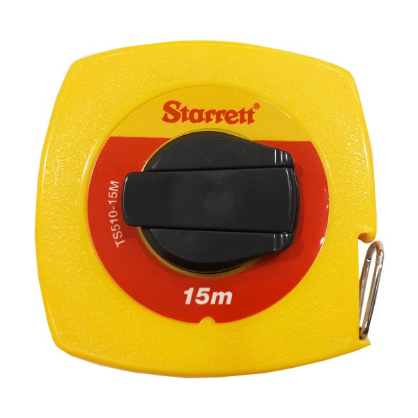 Encontraproduto.com.br - Trena Longa com Fita de Aco Starrett Corpo em ABS 15M 510