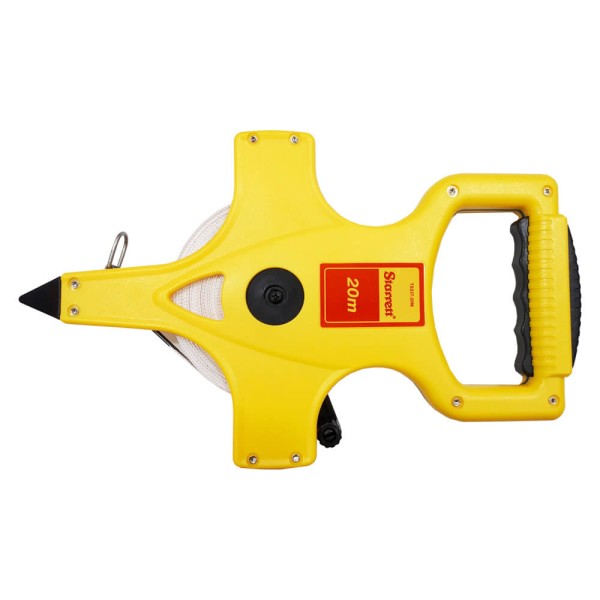 Encontraproduto.com.br - Trena Longa em Fibra de Vidro Starrett Com Arco Aberto 20M