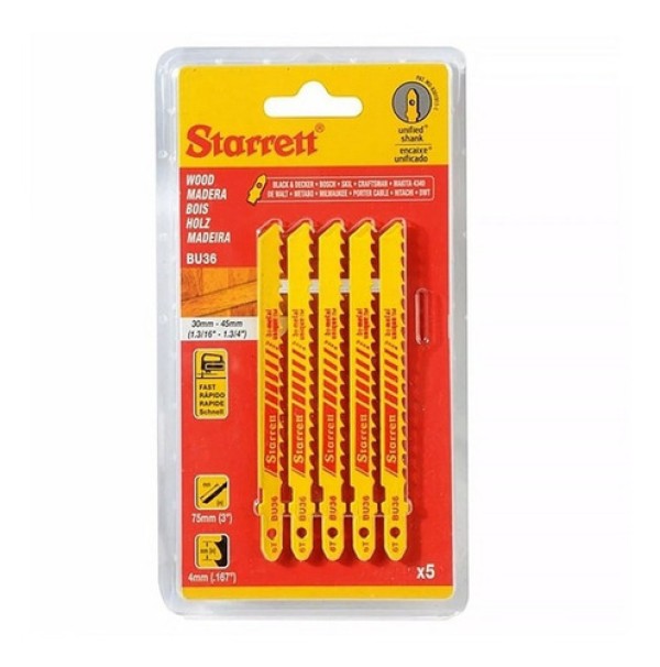Serra Tico Tico para Madeira Starret Multi BU36