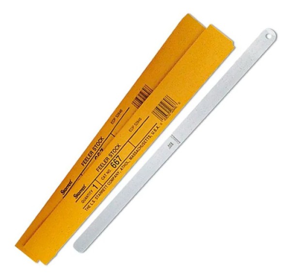 Calibre de Folga Starrett 667M-90 em Lâmina 0,90mm