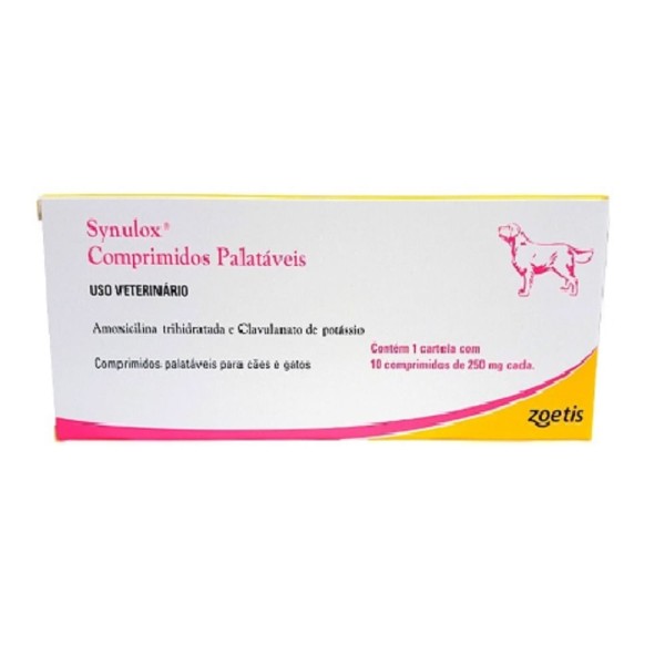 SYNULOX 250mg - caixa com 10 compr.