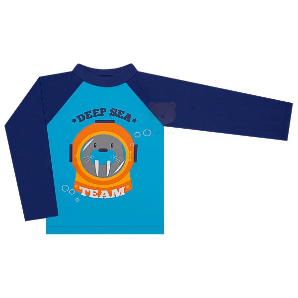 Encontraproduto.com.br - Conjunto de banho Morsa: Camiseta Surfista + Sunga - Puket