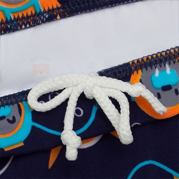 Encontraproduto.com.br - Conjunto de banho Morsa: Camiseta Surfista + Sunga - Puket