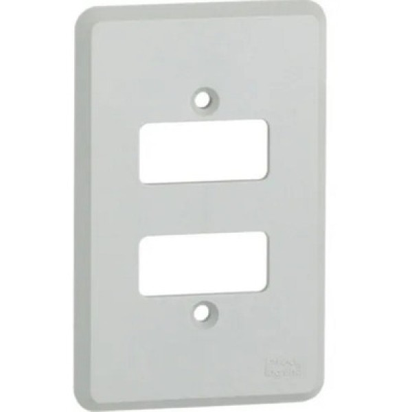 Encontraproduto.com.br - Placa 2x4 Para 2 Modulos Separados Silentoque 8506 - Pial