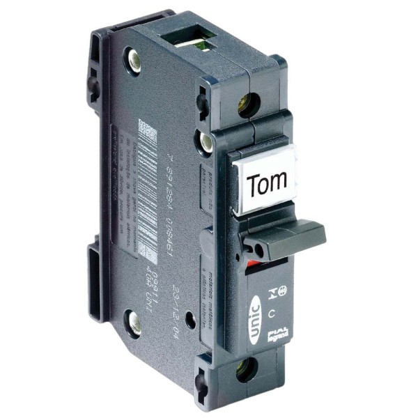 Encontraproduto.com.br - Disjuntor unipolar 60A preto Unic 127/220V Pial