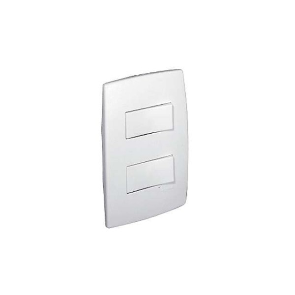 Encontraproduto.com.br - Interruptor Plus 1 Tc Simp+1 Tc Paral 612101 Pial