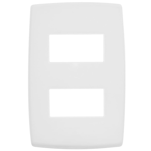 Encontraproduto.com.br - Placa 2x4 P/ 2 Postos Separados Horizontais 618506 - Pial