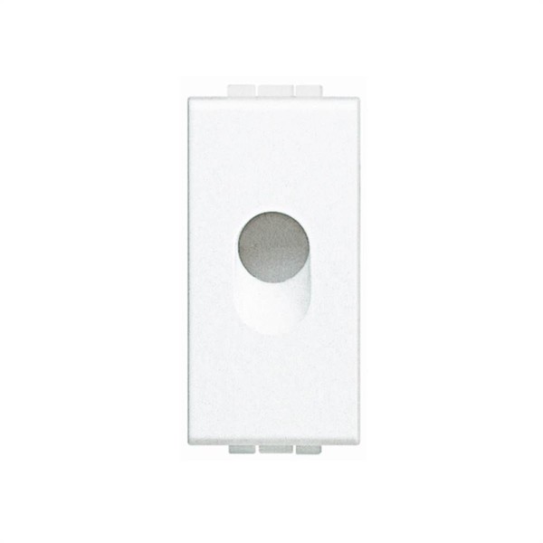 Encontraproduto.com.br - Módulo Saída Fio Branco 1 Módulo Living Light Bticino