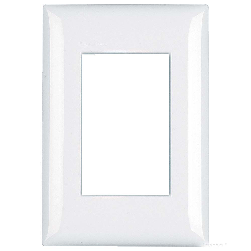 Encontraproduto.com.br - Placa 4X2 Para 3 Módulos Branco Thesi Bticino
