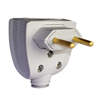 Plugue bipolar 20A branco Pial