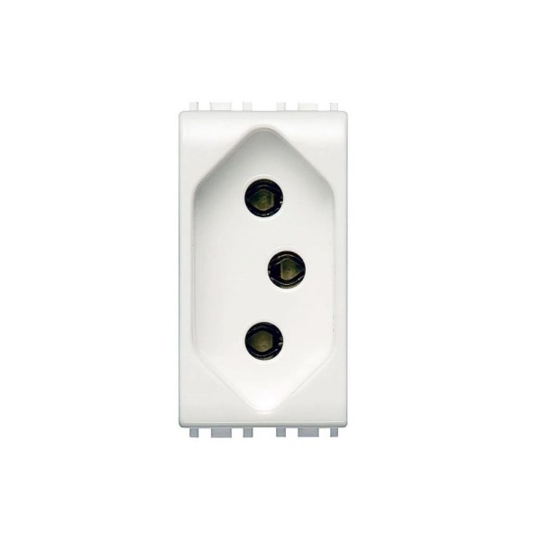 Encontraproduto.com.br - Módulo Tomada 2p+T 20a Thesi Up Branco - M4166s - Pial