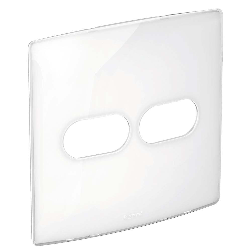 Placa 4x4 1 1 posto horizontal sugar gloss Nereya Pial