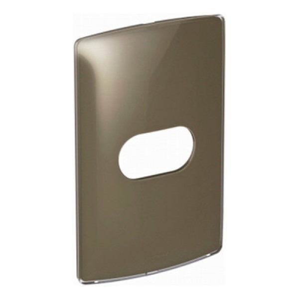 Placa 4x2 posto horizontal malt gloss Nereya Pial