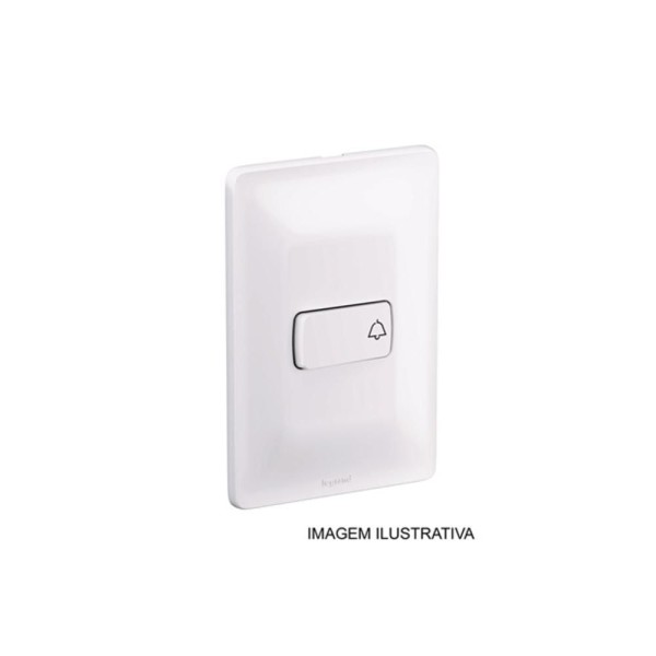 Encontraproduto.com.br - Conjunto Pulsador Campanhia 2a Branco Zeffia