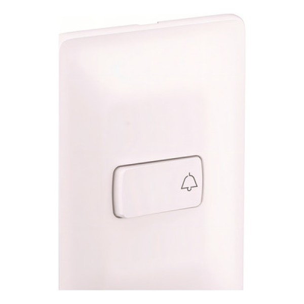 Encontraproduto.com.br - Conjunto Pulsador Campanhia 2a Branco Zeffia