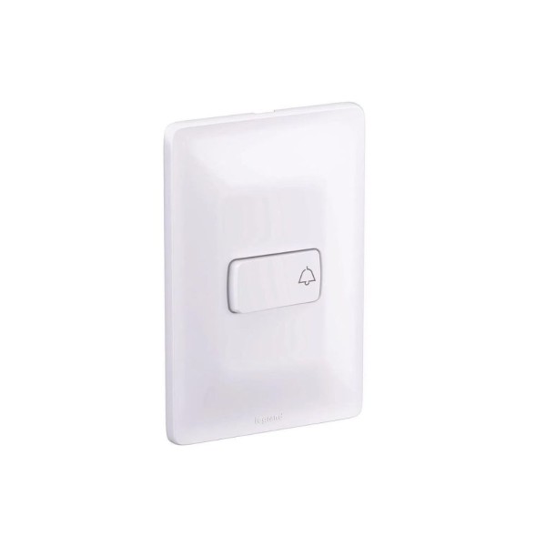 Encontraproduto.com.br - Conjunto Pulsador Campanhia 2a Branco Zeffia