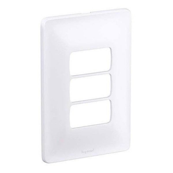 Encontraproduto.com.br - Placa 4x2 3p Branca Zeffia