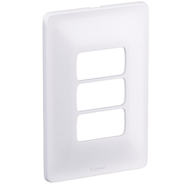 Encontraproduto.com.br - Placa 4x2 3p Branca Zeffia
