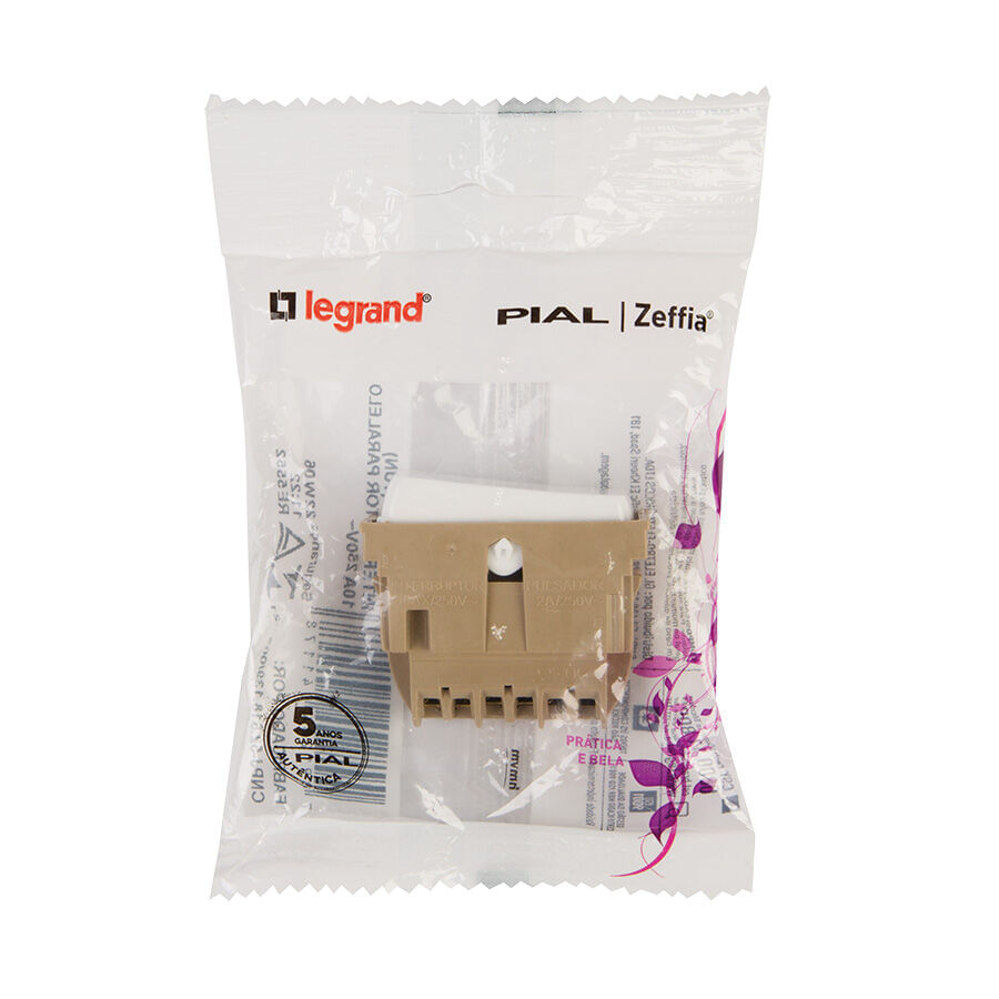 Encontraproduto.com.br - Módulo Interruptor Intermediário 10a 250v Zeffia 680151 – Pial