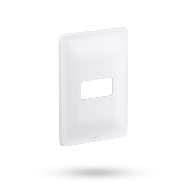 Placa 4x2 1p Branca Zeffia