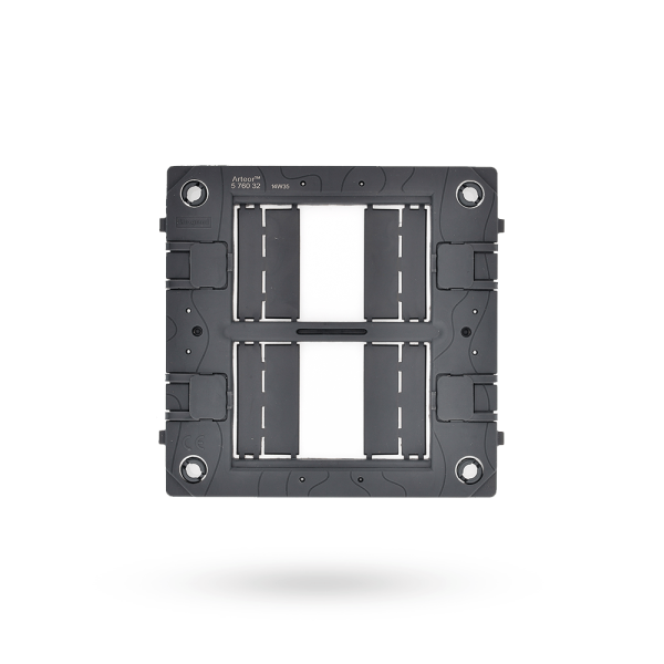 Encontraproduto.com.br - Suporte 4 X 2 Para 1 Ou 2 Módulos Arteor 576030b Pial