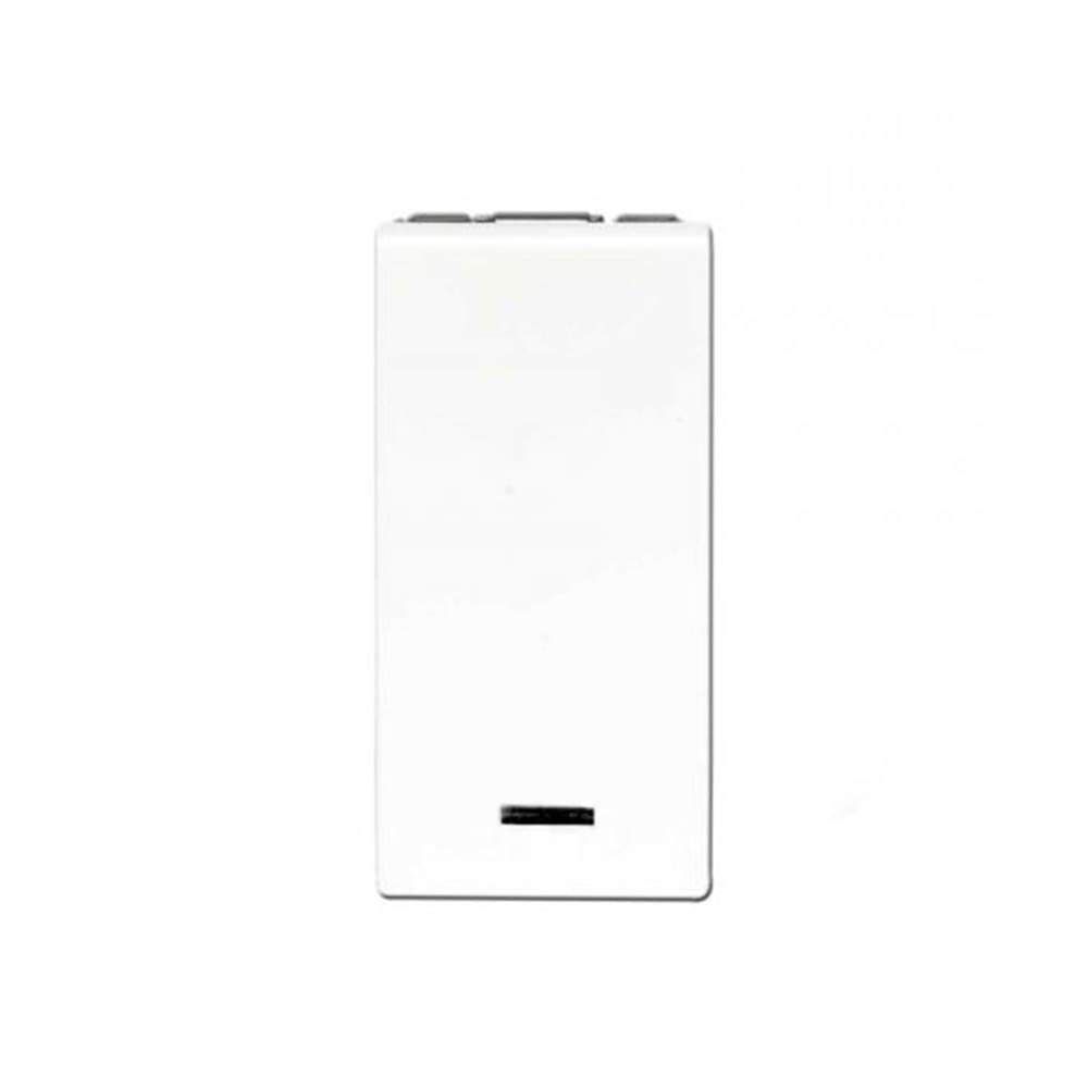 Encontraproduto.com.br - Módulo 1 Interruptor Simples 16A 250V Branco Arteor Com Indicador Pial Legrand