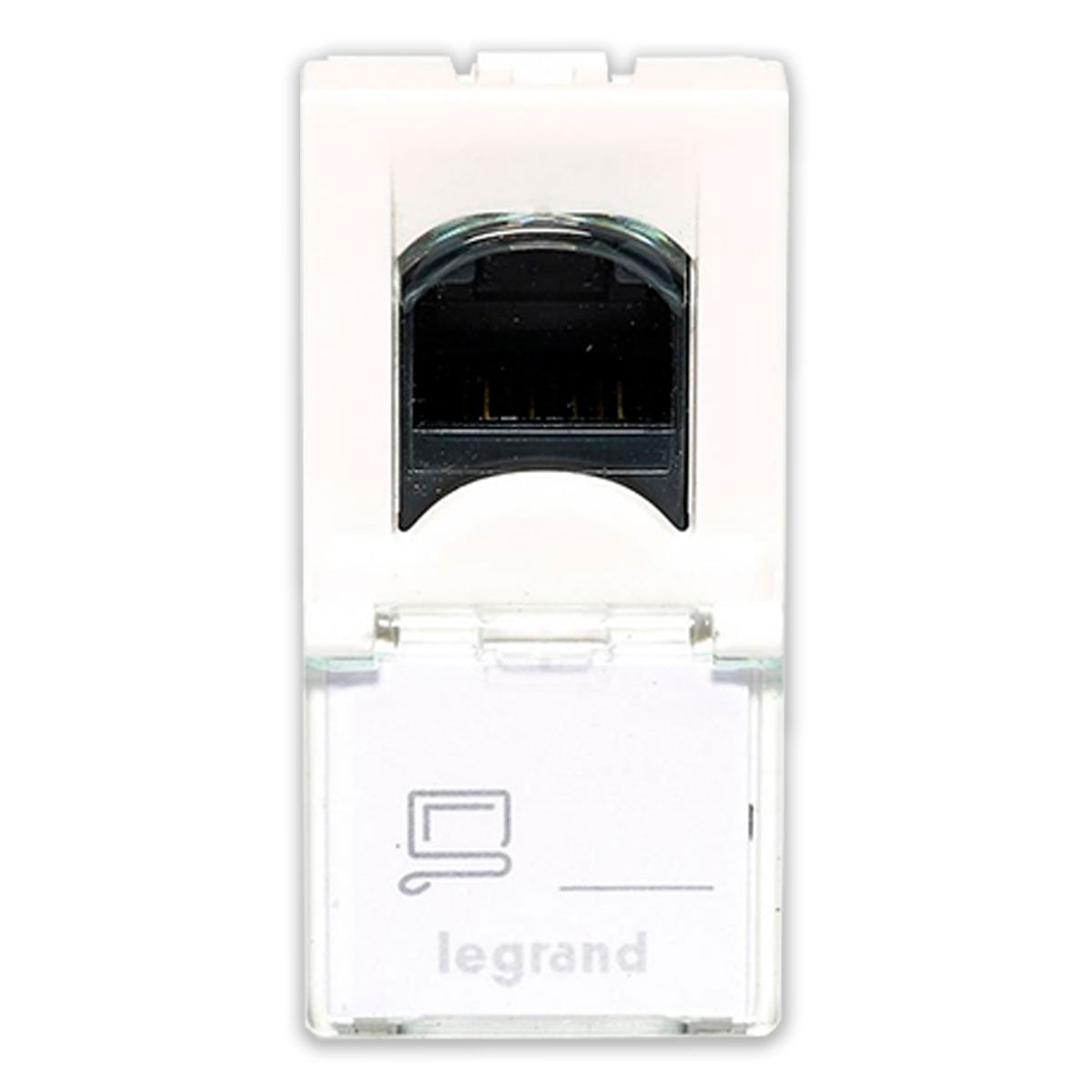 Encontraproduto.com.br - Módulo Tomada Informática Rj45 Cat5E Branco 1 Módulo Arteor Pial Legrand