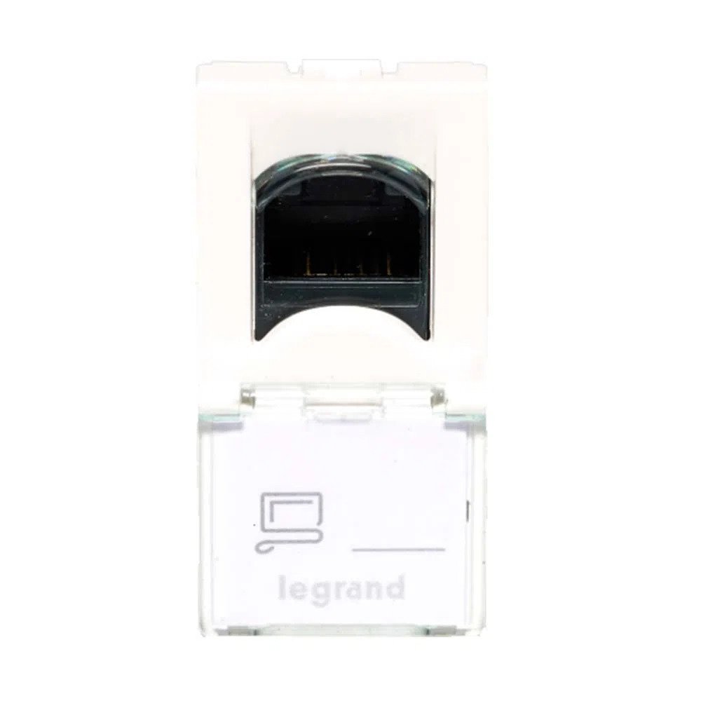 Encontraproduto.com.br - Módulo Tomada Informática Rj45 Cat5E Branco 1 Módulo Arteor Pial Legrand