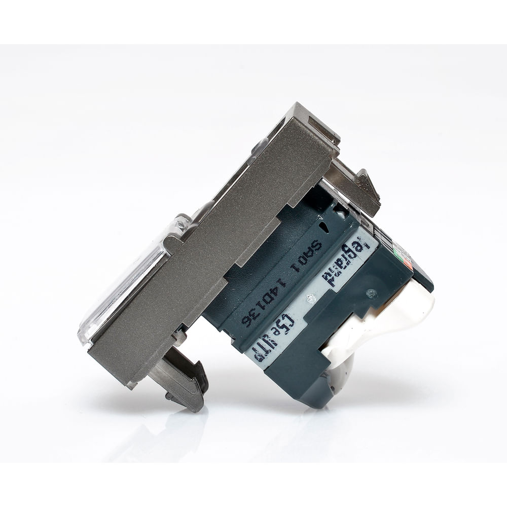 Encontraproduto.com.br - Módulo Tomada Informática Rj45 Cat5E Magnésio 1 Módulo Arteor Pial Legrand