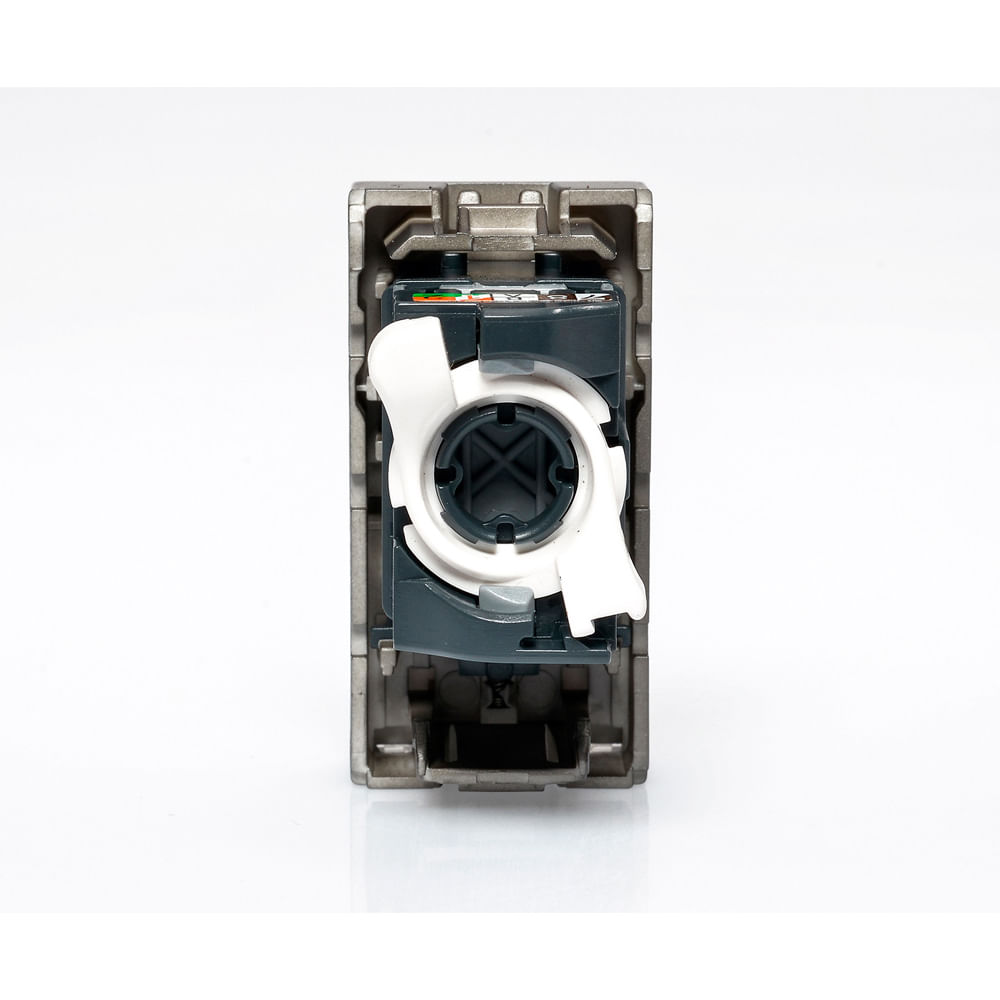 Encontraproduto.com.br - Módulo Tomada Informática Rj45 Cat5E Magnésio 1 Módulo Arteor Pial Legrand