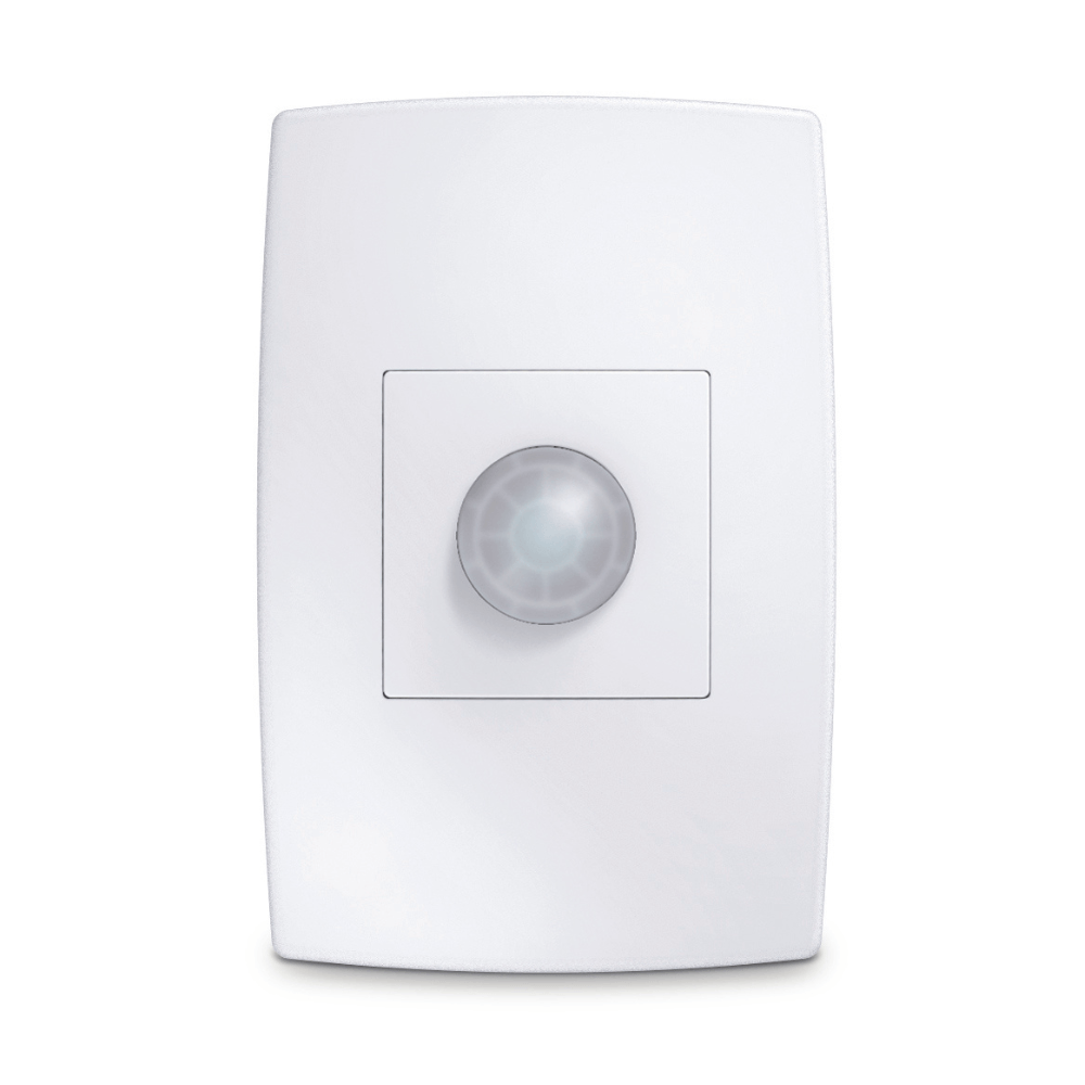 Encontraproduto.com.br - Conjunto Sensor Presença Pialplus Com  Fotocélula 4x2 Bivolt Legrand