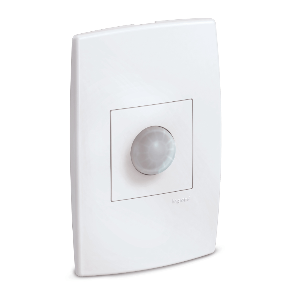 Encontraproduto.com.br - Conjunto Sensor Presença Pialplus Com  Fotocélula 4x2 Bivolt Legrand