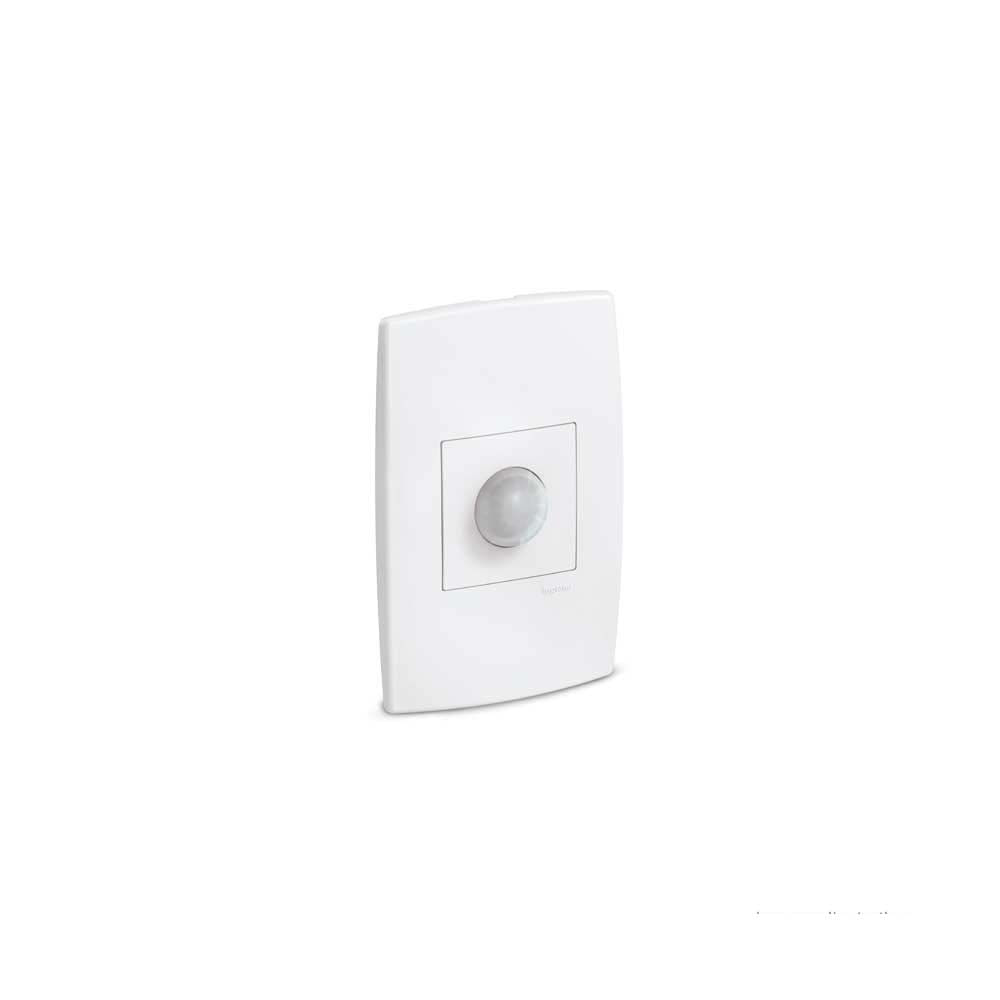 Encontraproduto.com.br - Conjunto Sensor Presença Pialplus Com  Fotocélula 4x2 Bivolt Legrand