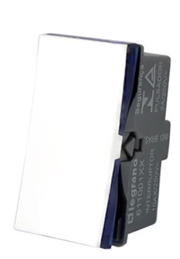 Encontraproduto.com.br - Módulo Interruptor Paralelo 10a Branco Pial Plus +