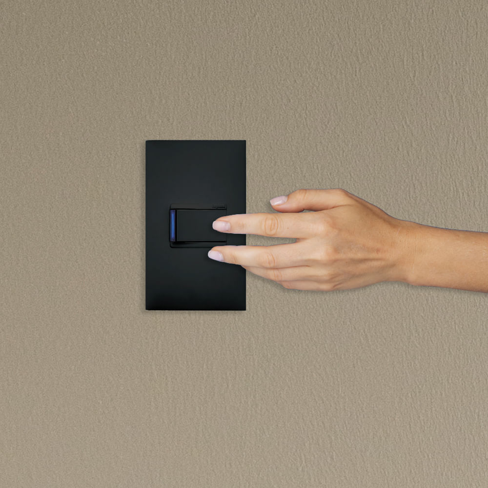 Encontraproduto.com.br - Módulo Interruptor Simples 10a Preto Borne Pp+
