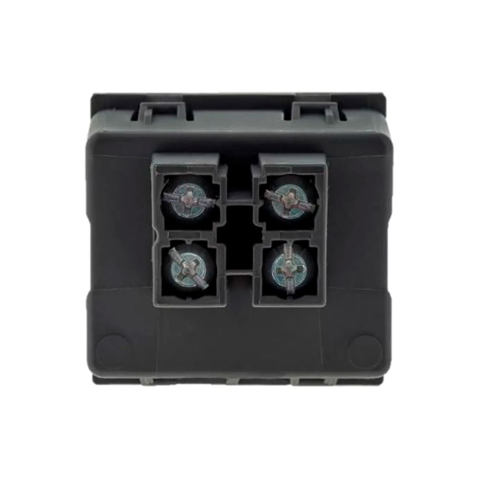 Encontraproduto.com.br - Módulo Interruptor Plus+ Bipolar Simples 25a Preto Legrand