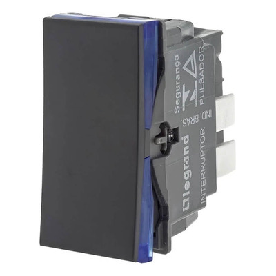 Módulo Pulsador Plus+ 2a Preto Legrand