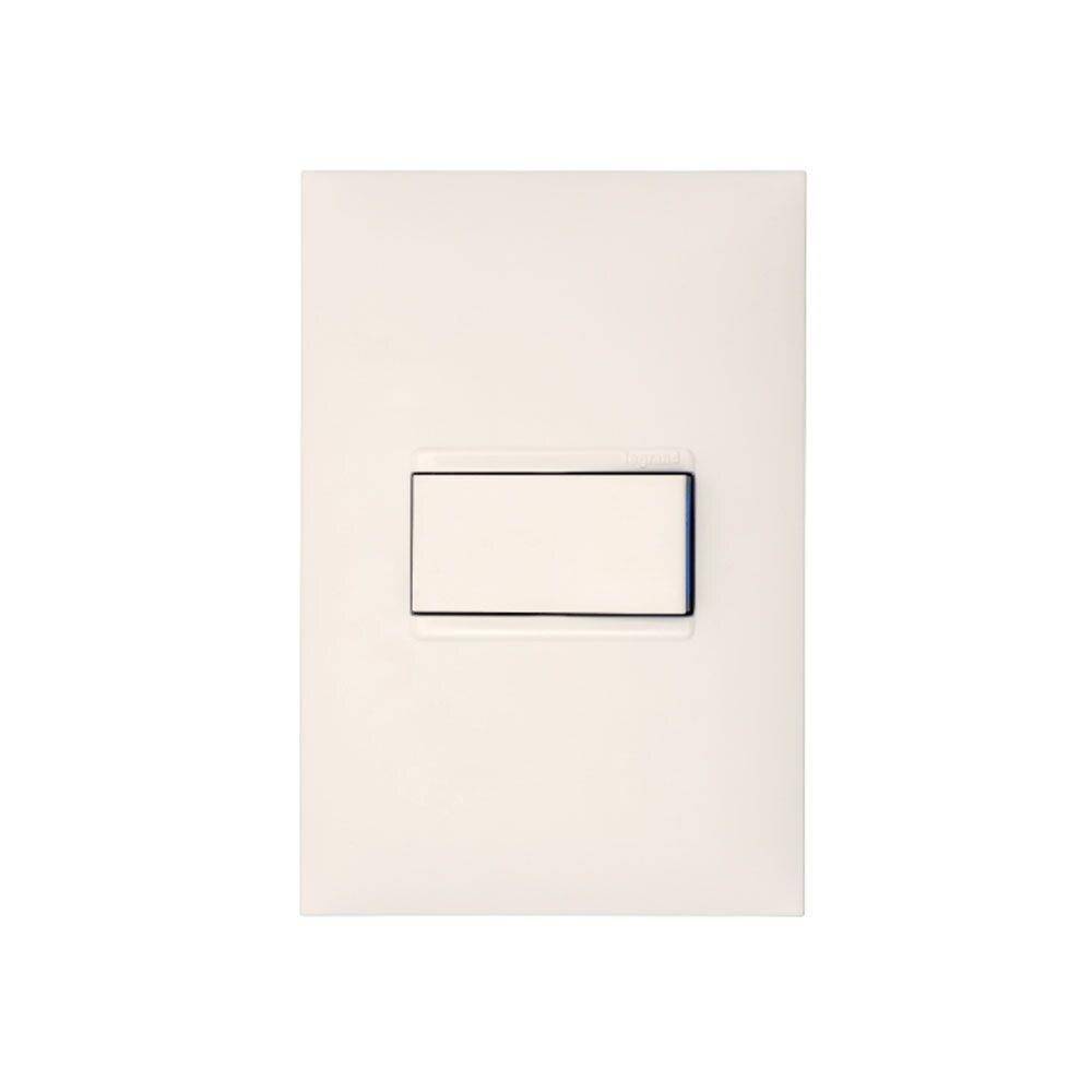 Encontraproduto.com.br - Conjunto Interruptor Paralelo 10a Branco Pial Plus - 611111bc