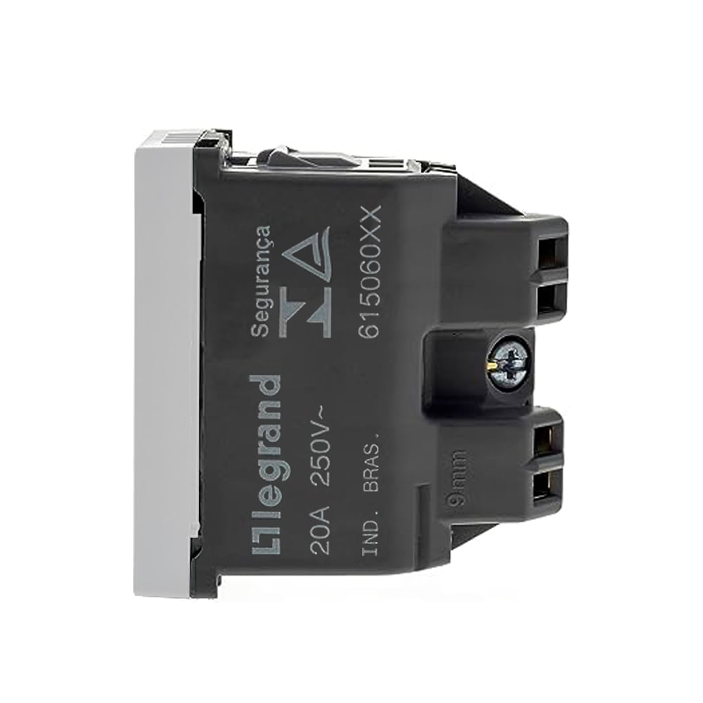 Encontraproduto.com.br - Módulo Tomada 2p+T 20a Branco Pp+