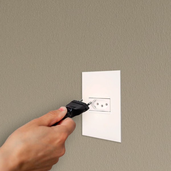 Encontraproduto.com.br - Módulo Tomada 2p+T 20a Branco Pp+