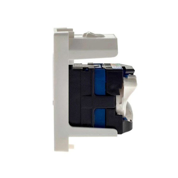 Encontraproduto.com.br - Módulo Rj45 Cat6 Branco Pial Plus +