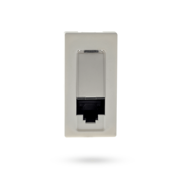 Encontraproduto.com.br - Módulo Rj45 Cat6 Branco Pial Plus +