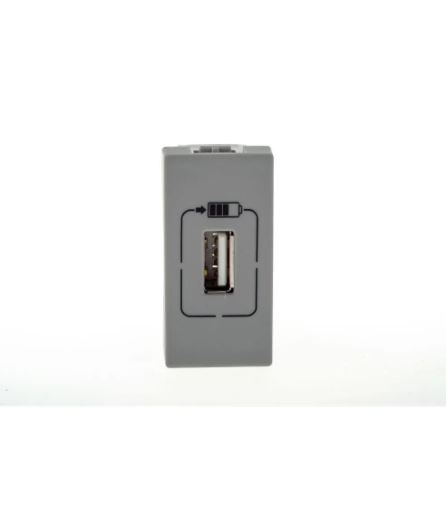 Módulo 1x Usb 1100ma Cinza Pp+ 615088cz Pial