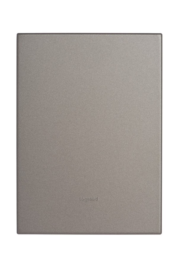 Placa 4x2 Cega Arteor Magnesium Pial