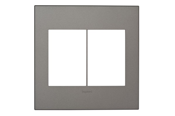 Encontraproduto.com.br - Placa 4x4 3+3 Postos Arteor Magnesium Pial