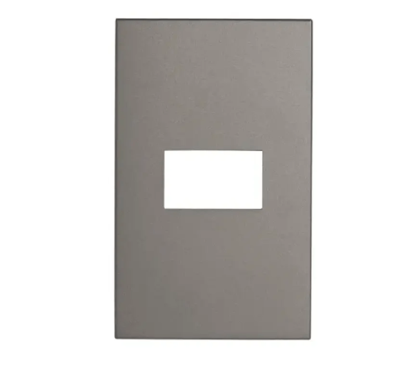 Placa 4x2 1Posto Arteor Champagne Pial