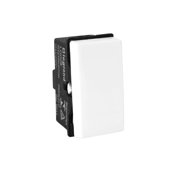 Encontraproduto.com.br - Módulo Interruptor Paralelo 10a Branco Ppop