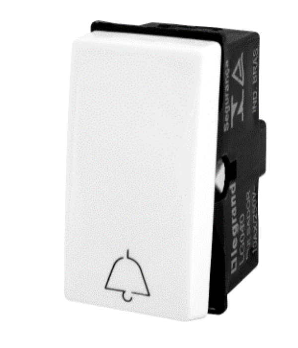 Encontraproduto.com.br - Módulo Pulsa Campainha Ca 250v Branco Ppop
