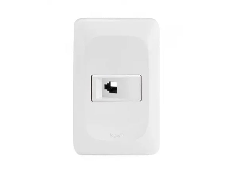 Encontraproduto.com.br - Tomada Pop  Rj11 4X2 Pial